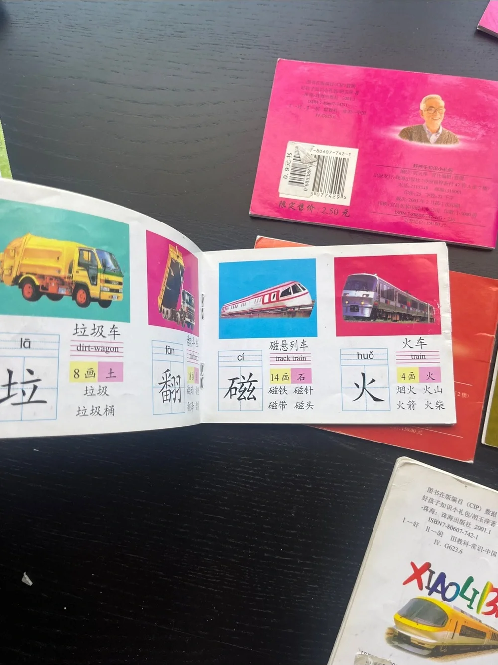 Chinese Children Early Learning Pocket Flash Card Books Set 806077421